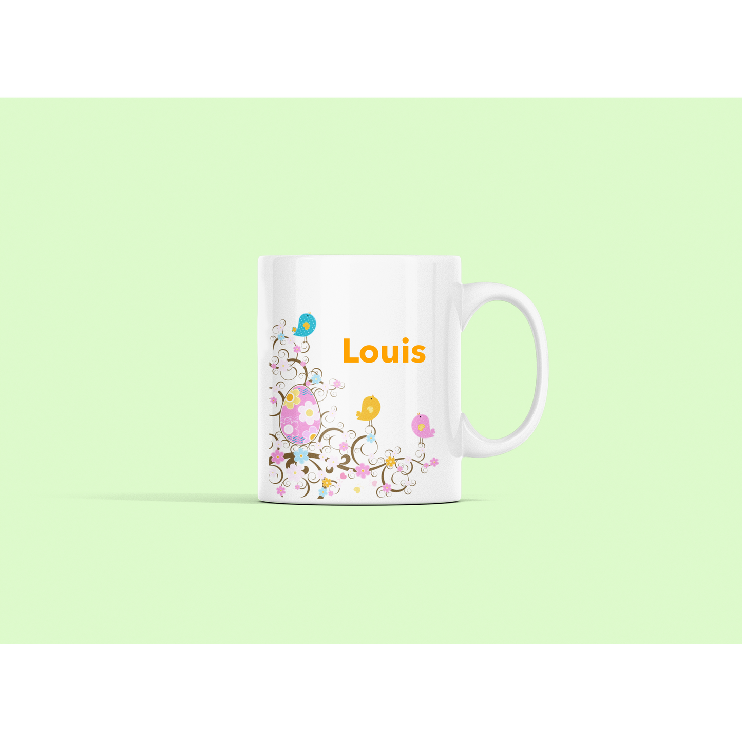 Mug "Pâques" avec prénom