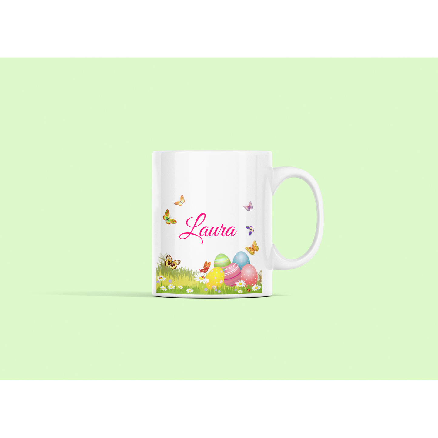 Mug "Pâques" avec prénom