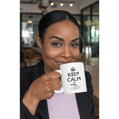 Mug "KEEP CALM AND DON'T FORGET TO SMILE"