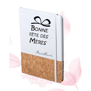 Carnet personnalisable "Bonne fête des mères"