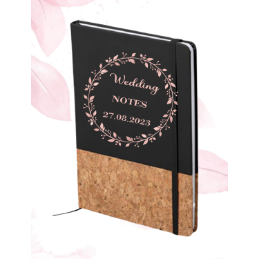 Carnet personnalisable "wedding notes"