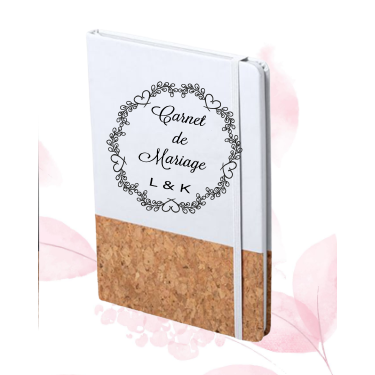 Carnet personnalisable "Carnet de Mariage"