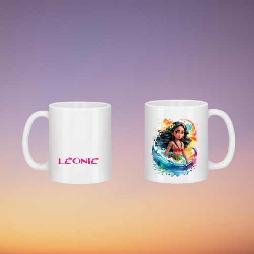 Mug Personnalisable "Vaiana"