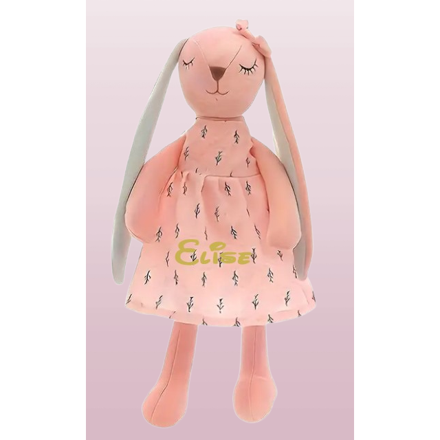 Personalized rabbit plush toy