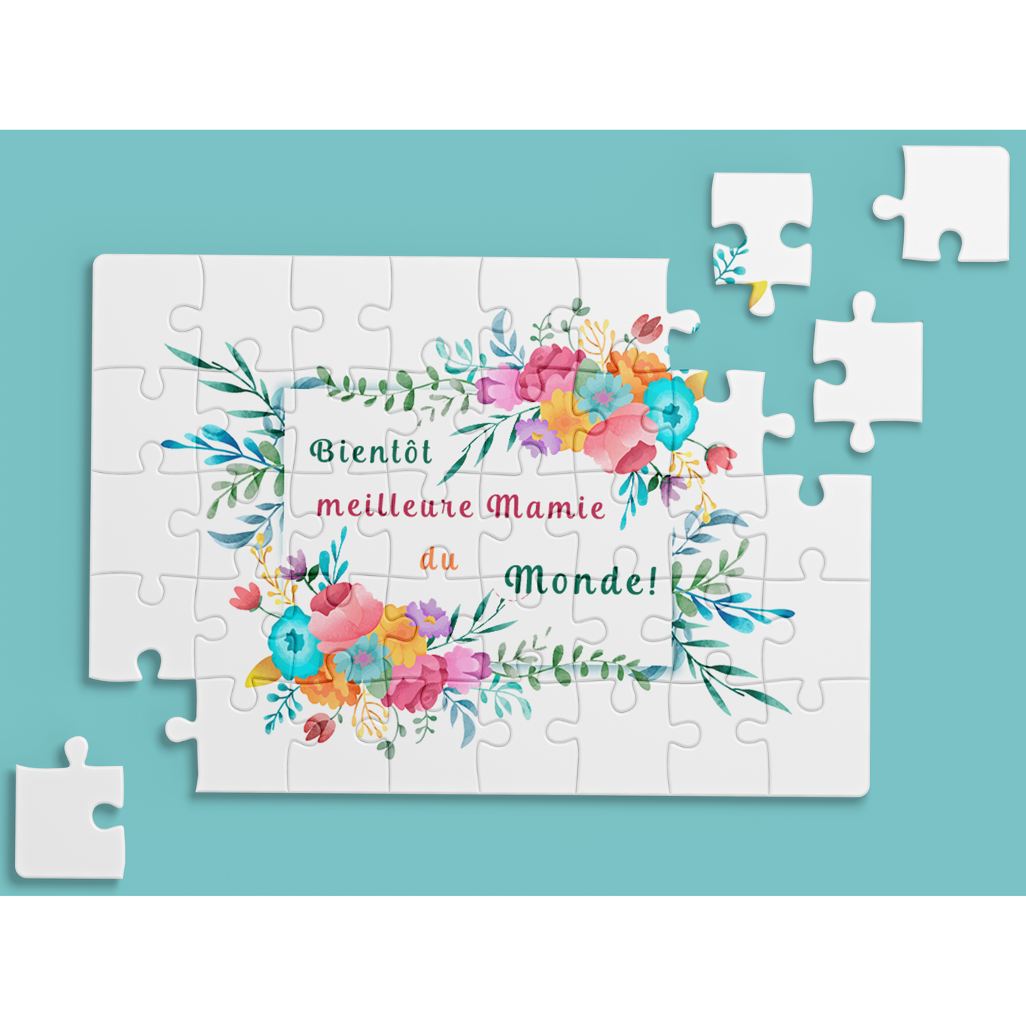 Puzzle "meilleure mamie"