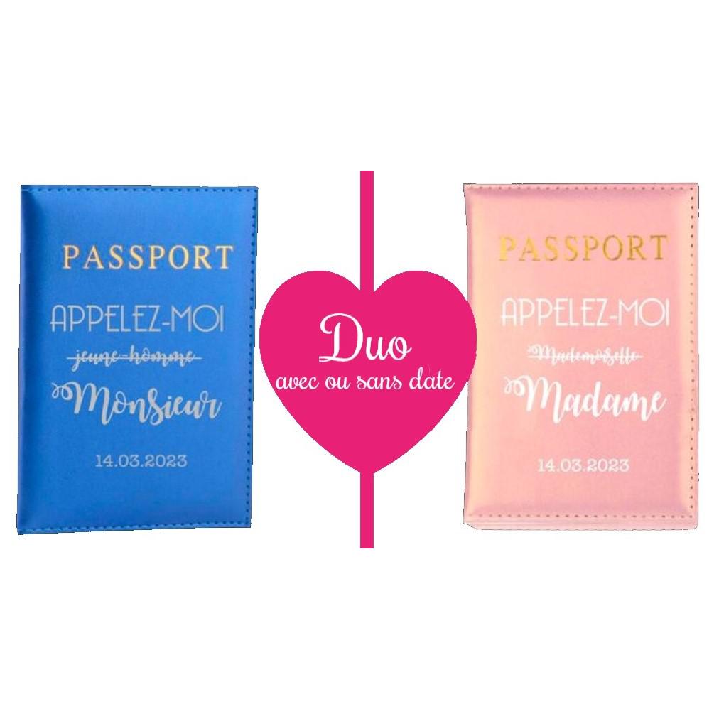 DUO "Call Me" passport covers