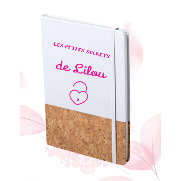 Carnet personnalisable "Les petits secrets"