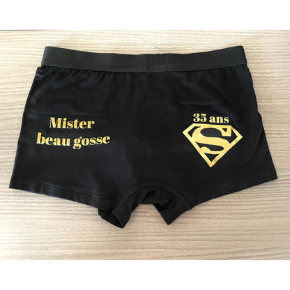 Les Boxers personnalisés (voir modèles)