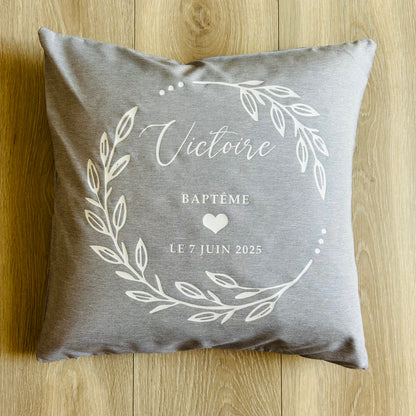 Personalized Baptism Cushion