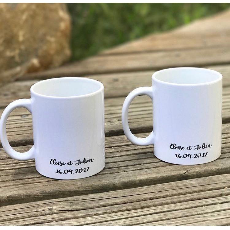 Mug duo "MR et MRS"