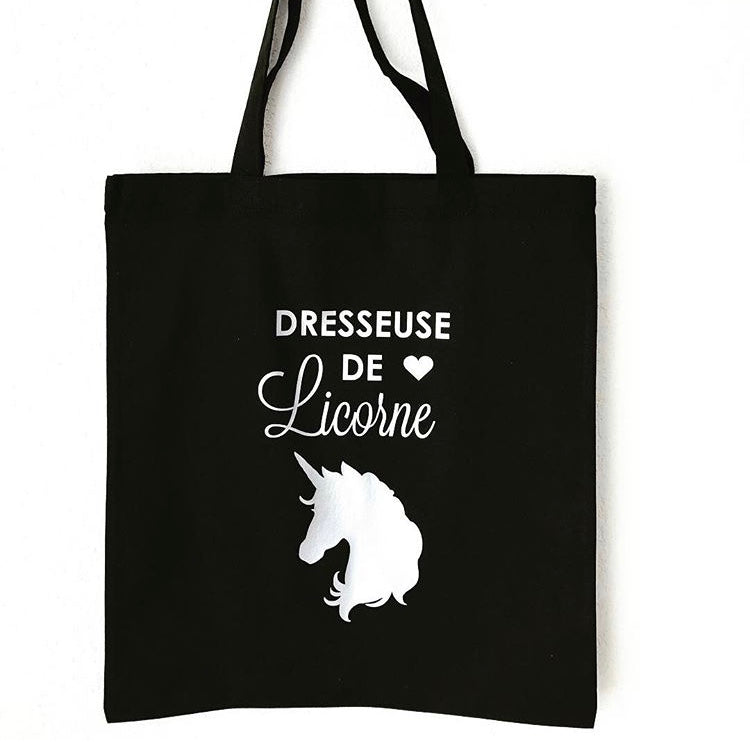 Tote Bag "Dresseuse de Licorne"