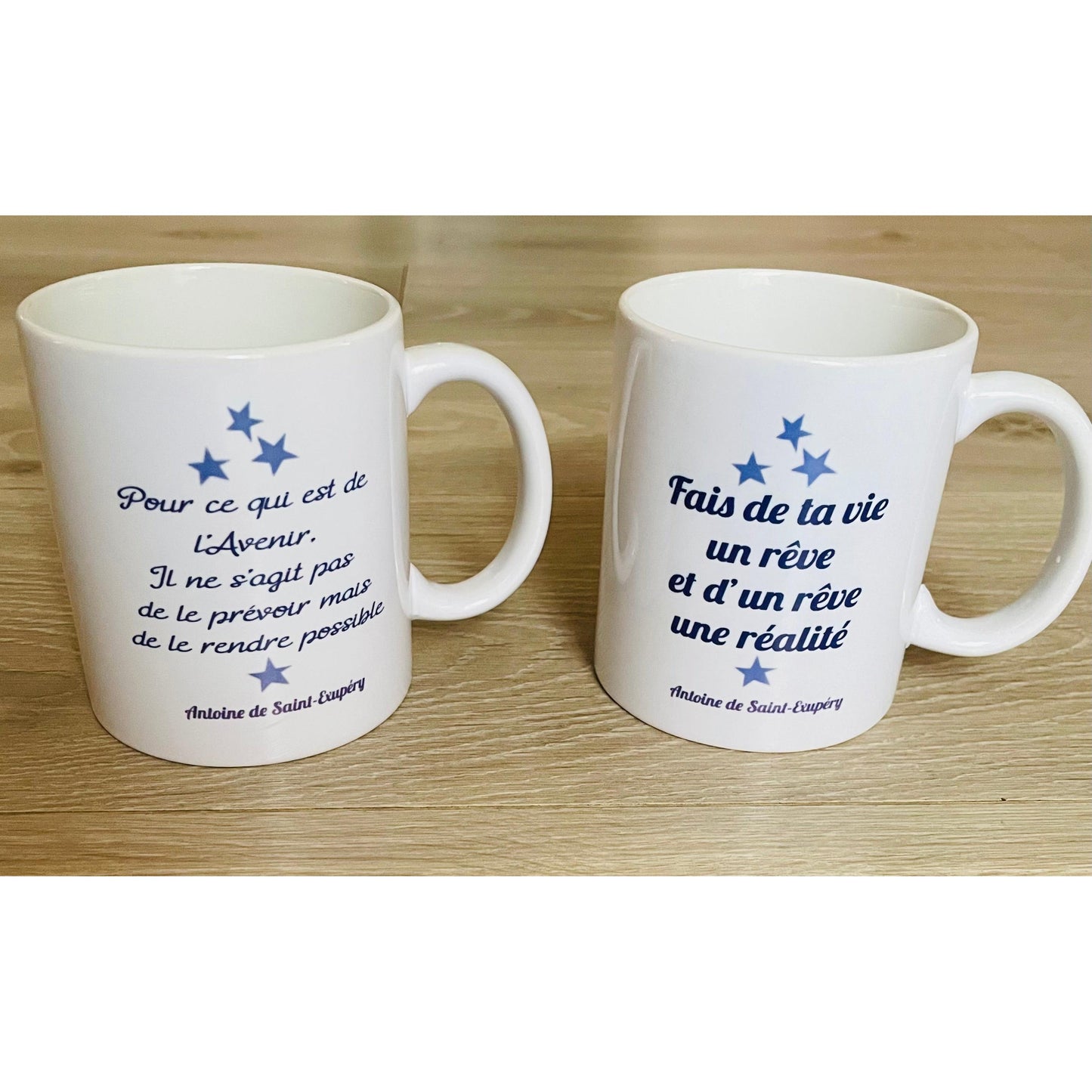 Mug "Citation d'Antoine de St Exupéry"