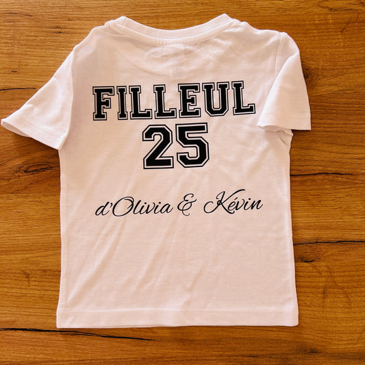 Camiseta de cumpleaños para niño/adolescente "Uniéndome desde..."