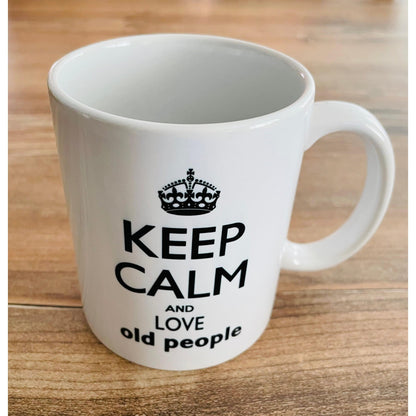 Mug "KEEP CALM AND LOVE "texte""