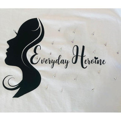 Débardeur strass "Everyday Heroine"