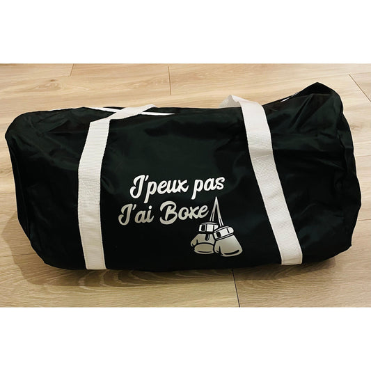 Sac de sport "J'peux pas j'ai Boxe"