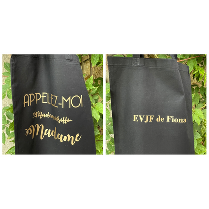 Tote Bag "Appelez moi Madame"