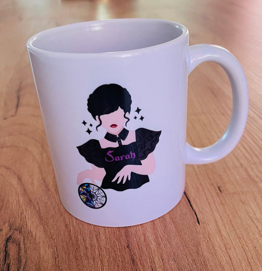 Mug Personnalisable "Mercredi Addams"