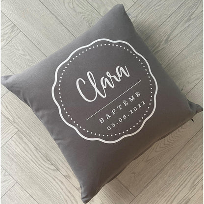 Personalized Baptism Cushion