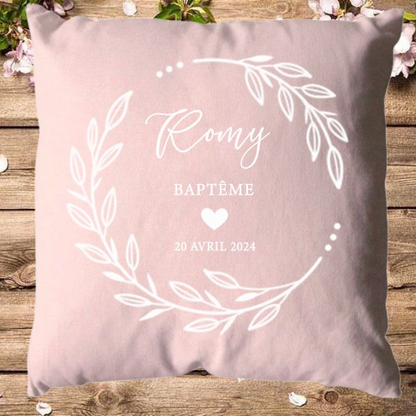 Personalized Baptism Cushion