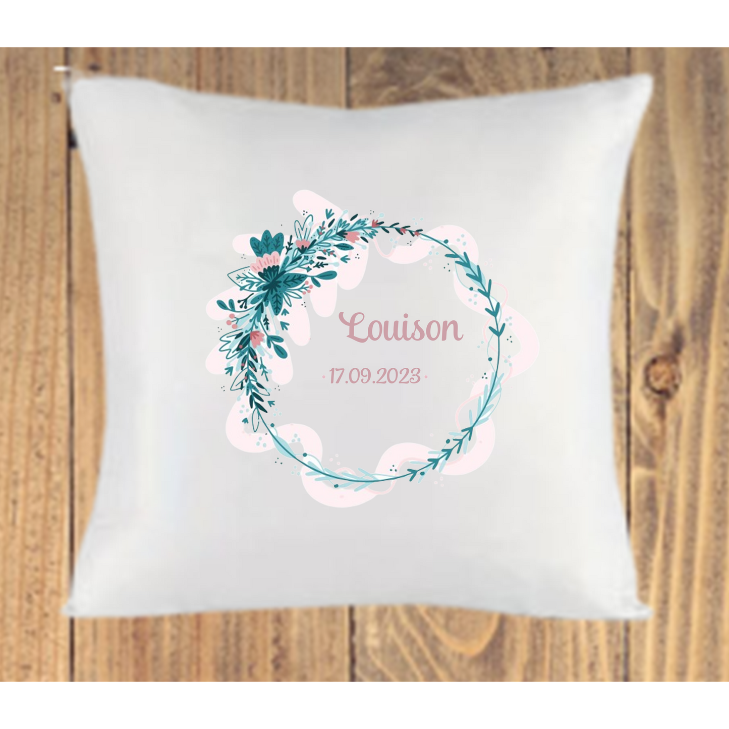 Housse de coussin personnalisée