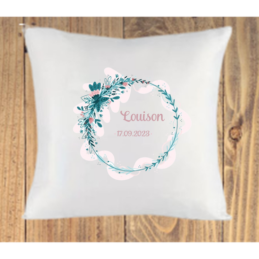 Housse de coussin personnalisée