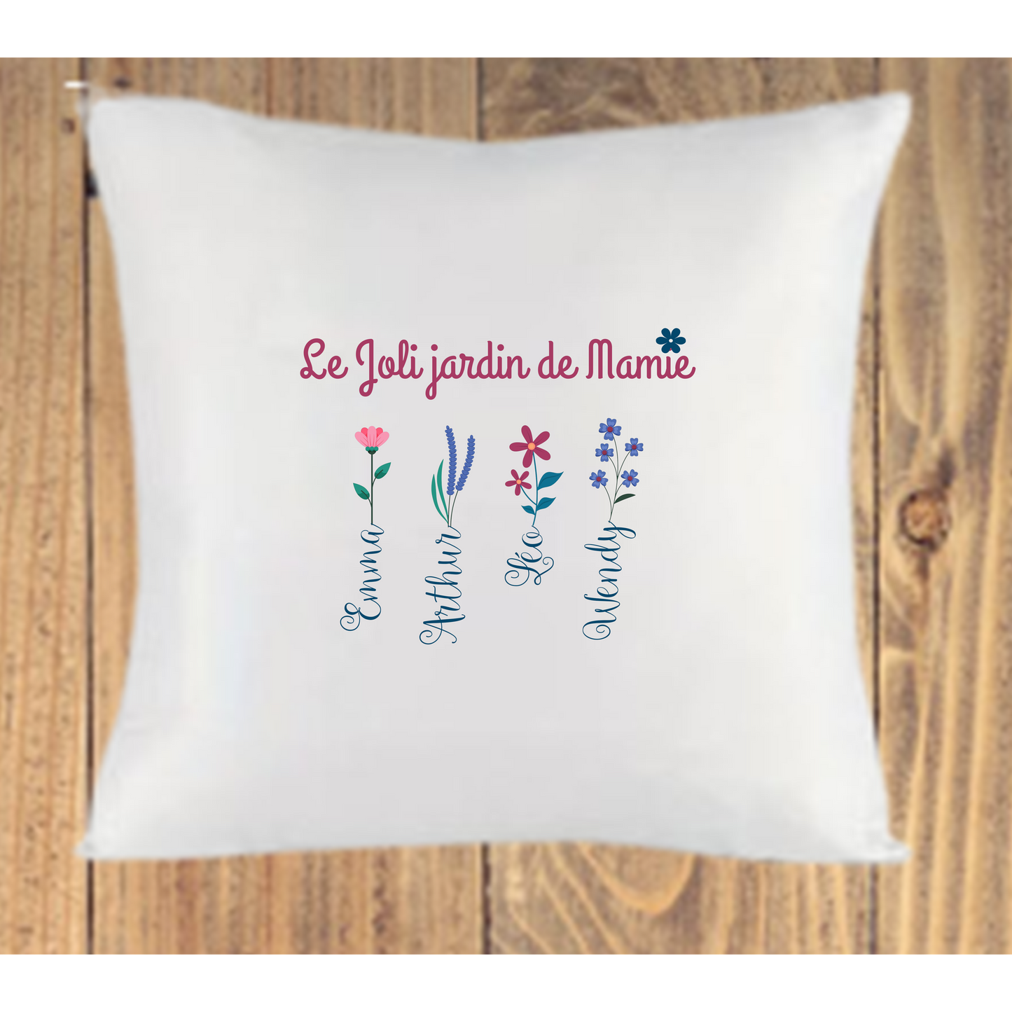 Housse de coussin personnalisée