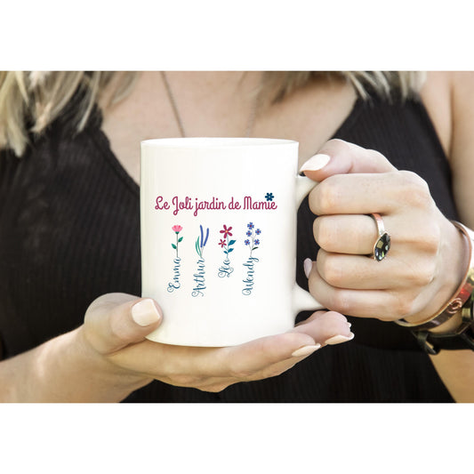 Mug "Le joli jardin de Mamie"