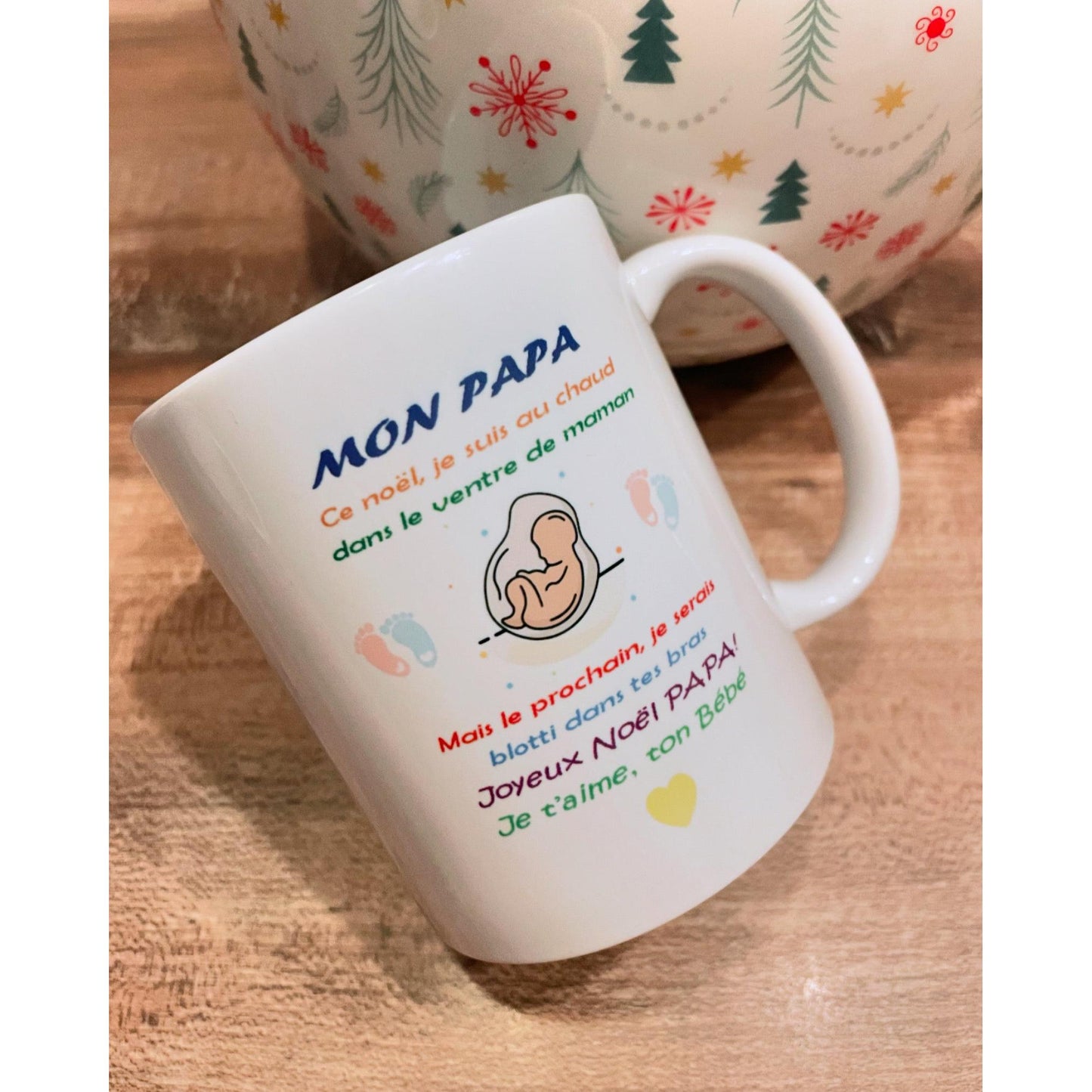 Mug "Joyeux noël Papa"