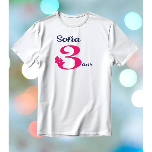 Tee-shirt Enfant/Ado Anniversaire