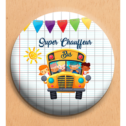 Badge "Super chauffeur"