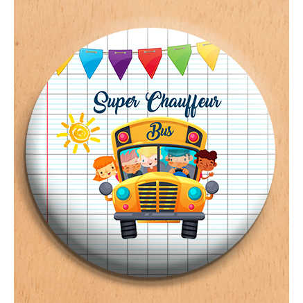 Badge "Super chauffeur"