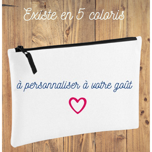 Pochette polyester "personnalisable"