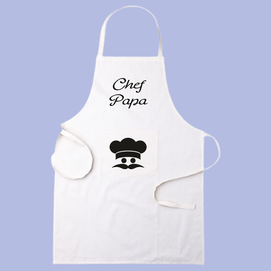 Tablier de cuisine "Chef papa"