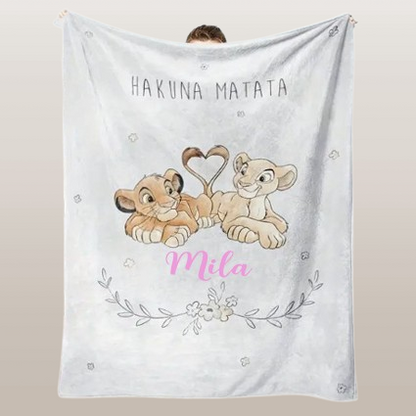 Couverture  "Roi lion" personnalisable