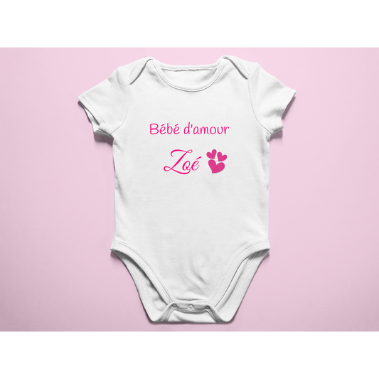 Body "Bébé d'amour"