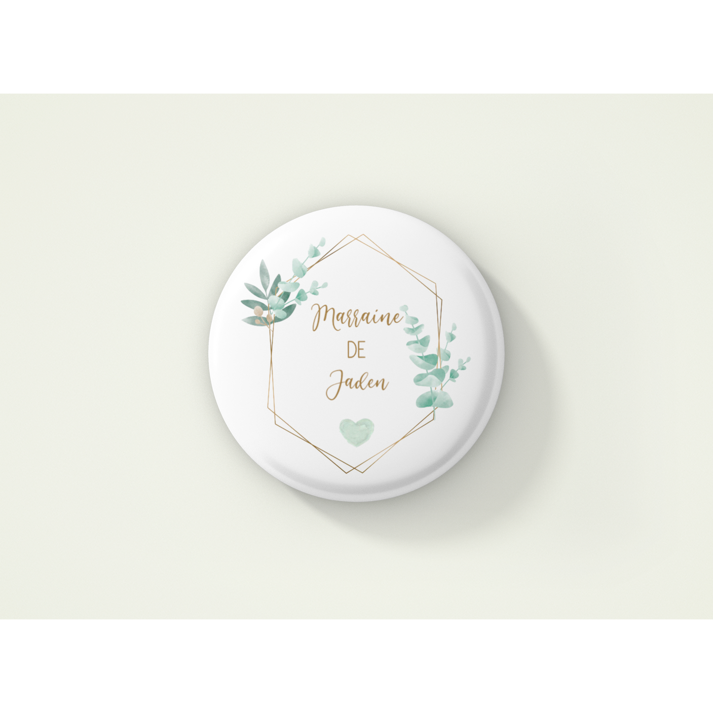 Badge  "Marraine ou Parrain"