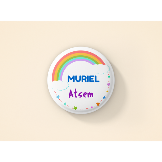 Badge Métier "Arc en ciel"