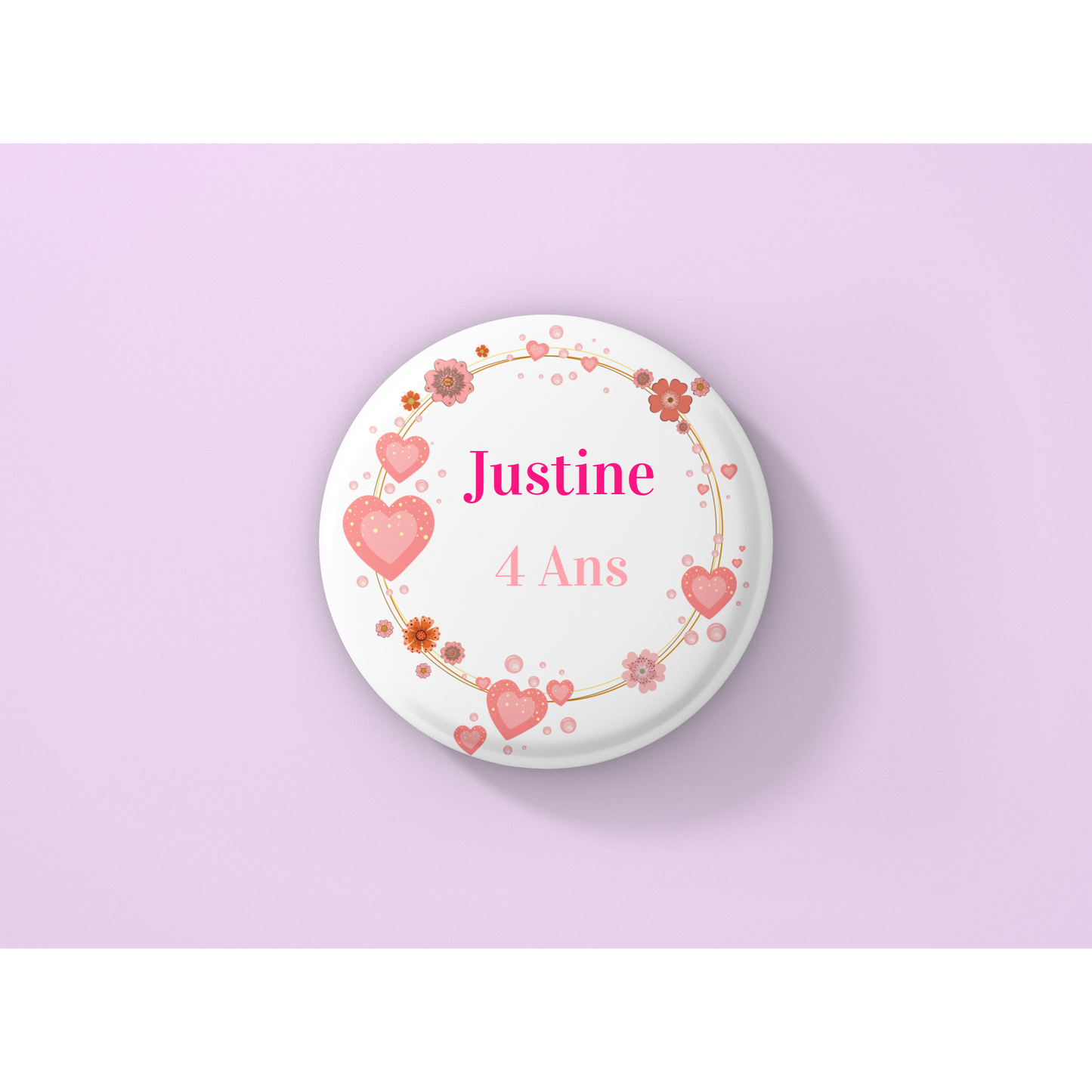 Badge "Anniversaire enfant"