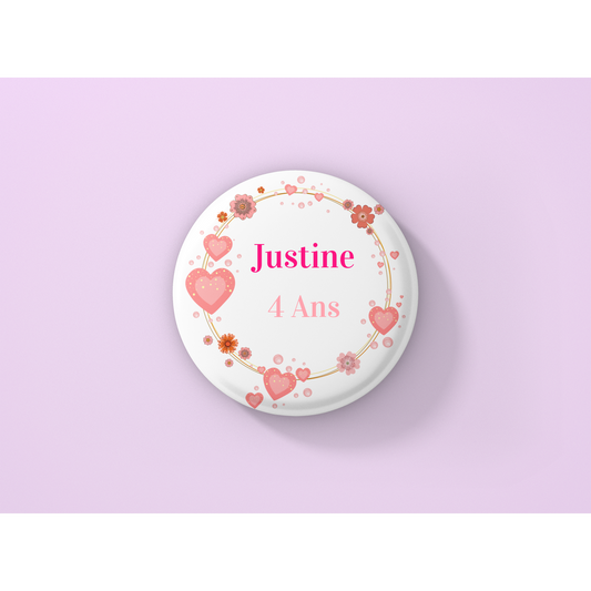 Badge "Anniversaire enfant"