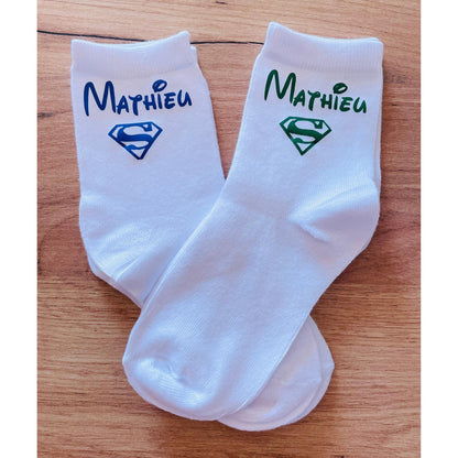 Chaussettes Enfants Personnalisables