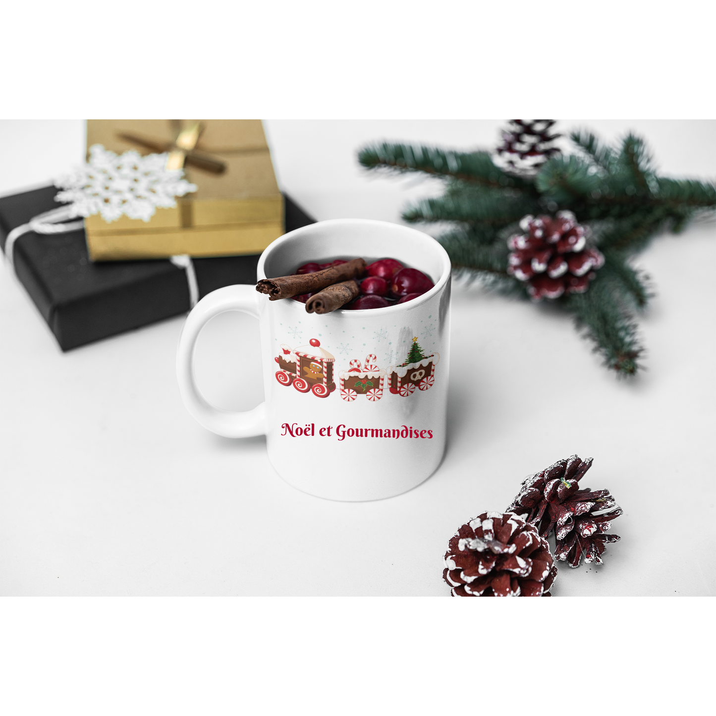 Mug "Noël et Gourmandises"