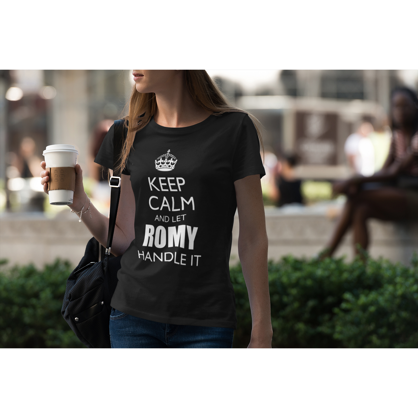 Tee-shirt "KEEP CALM AND Prénom LET HANDLE IT"