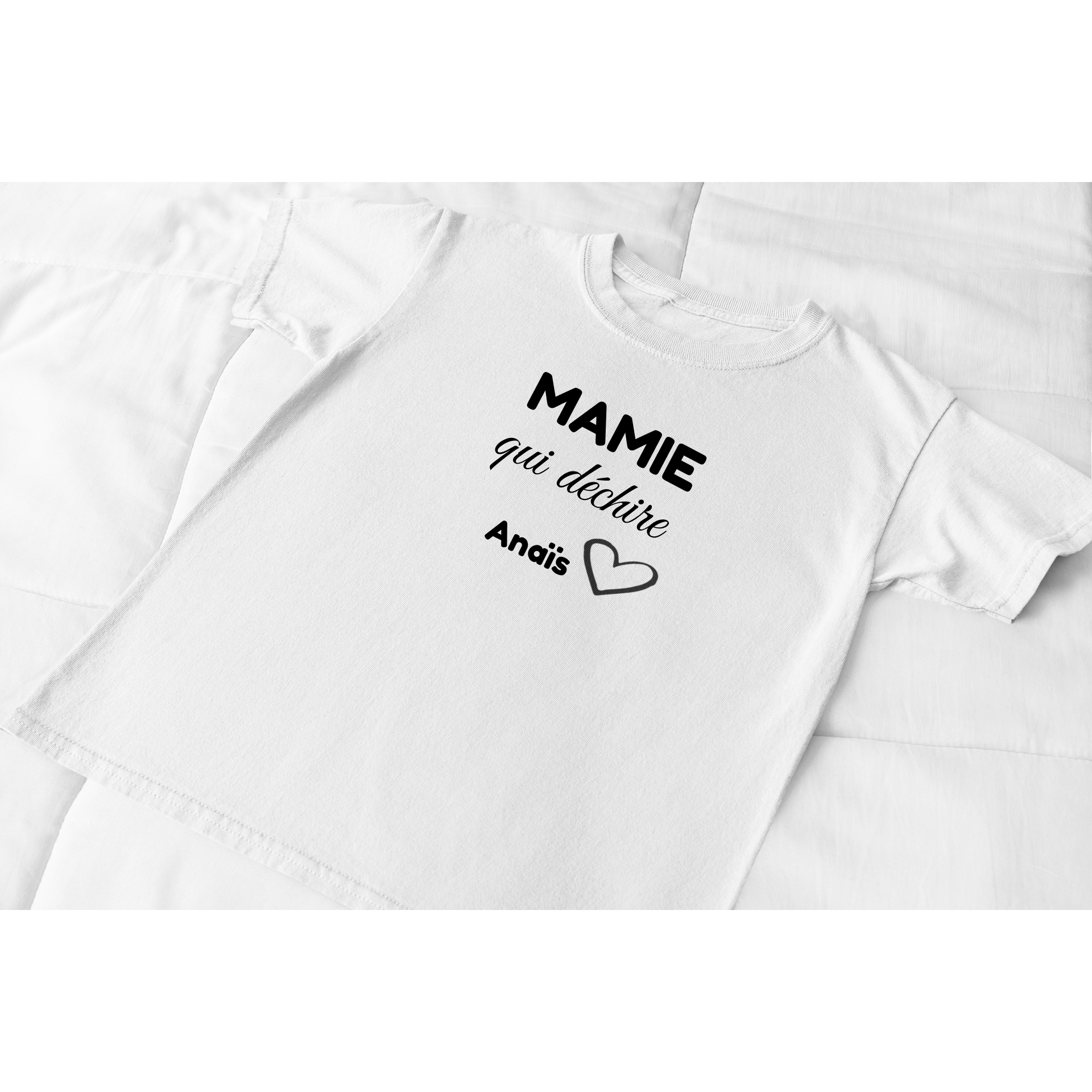 tee-shirt mamie