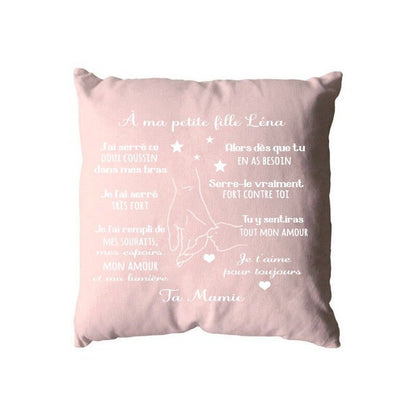 “Hold me tight” cushions (see models)