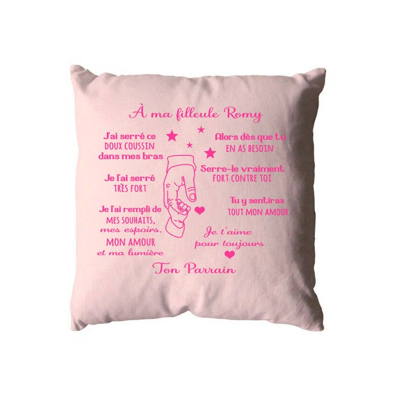 “Hold me tight” cushions (see models)