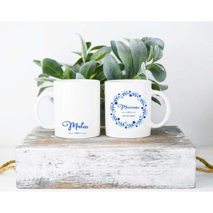 Kit 2 Mugs Parrain & Marraine