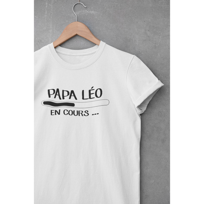 Tee-shirt Papa, Papy, Tonton..."en cours"