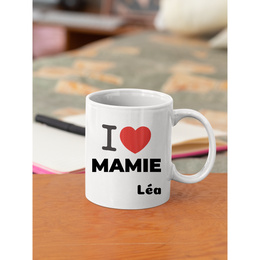 MUG i love mamie