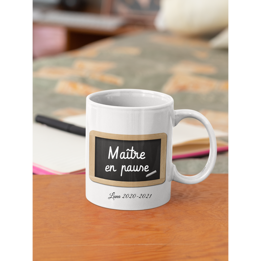 Mug "Maître en pause"